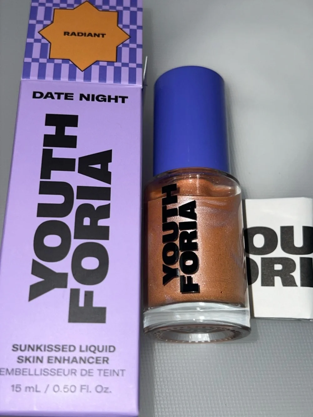 Youth Foria Date Night Skin Enhancer & Pixi by Petra On the Glow Blush